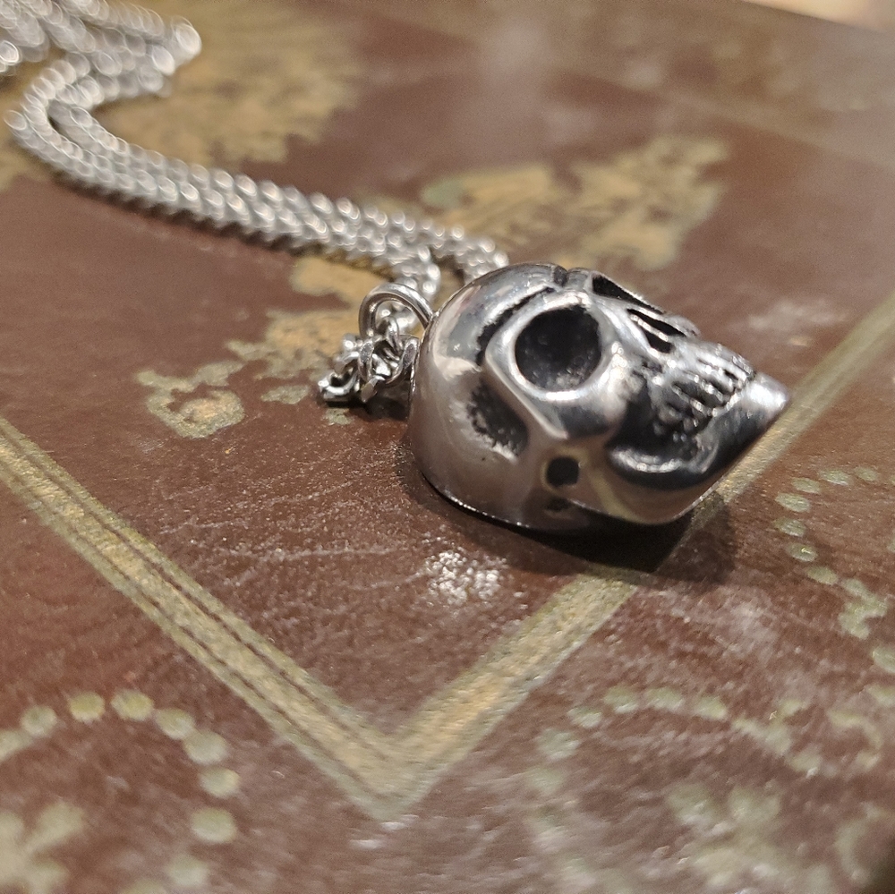 Stainless Steel Skull Necklace